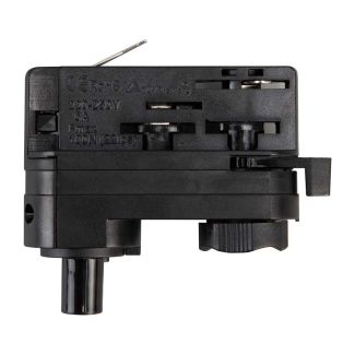 MILAGRO ML2144 Złączka Track Czarny Do Lampy Wiszącej 3-Obwodowy
