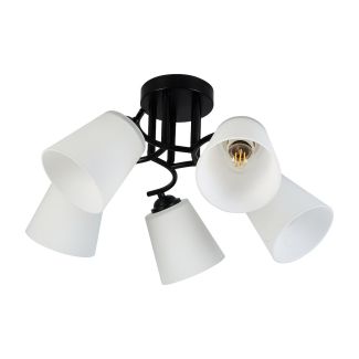 MILAGRO ML2258 Lampa sufitowa Pafos Black 5xE27