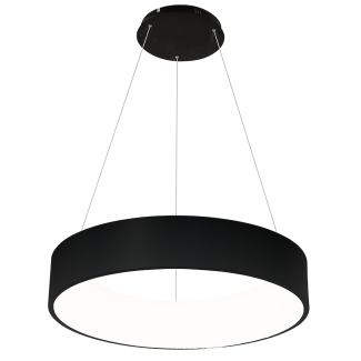 MILAGRO ML6358 Lampa wisząca OHIO BLACK 40W LED 3000K-4000K