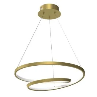 MILAGRO ML7950 Lampa wisząca LUCERO GOLD 48W LED