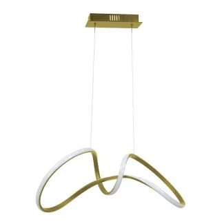 MILAGRO ML7953 Lampa wisząca TESORO GOLD 48W LED
