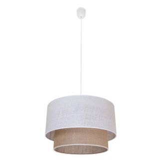 MILAGRO MLP1826 Lampa wisząca BUENO jasny + natura 1xE27