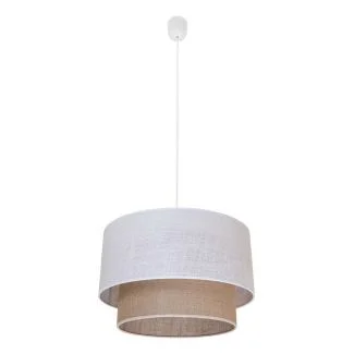 MILAGRO MLP1826 Lampa wisząca BUENO jasny + natura 1xE27