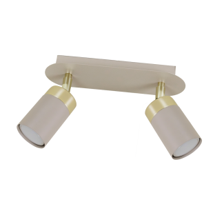 MILAGRO MLP2329 Lampa sufitowa JOKER CASHMERE/GOLD 2xGU10