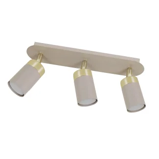 MILAGRO MLP2330 Lampa sufitowa JOKER CASHMERE/GOLD 3xGU10