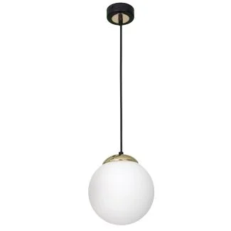 MILAGRO MLP6495 Lampa wisząca SPARTA BLACK / GOLD 1xE27