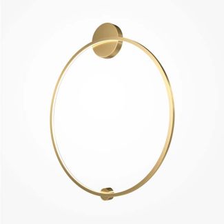 MAYTONI MOD005WL-L46BSK1 Halo lampa ścienna mosiądz