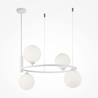 MAYTONI MOD013PL-04W Modern Ring Pendant Lamp White