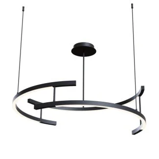 MAYTONI Line MOD054PL-L52B3K Lampa wisząca - kolor Czarny