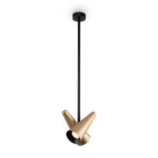 MAYTONI MOD095PL-02BS Giro lampa wisząca mosiądz