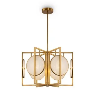 MAYTONI Marmo MOD099PL-06G Lampa wisząca - kolor Złoty