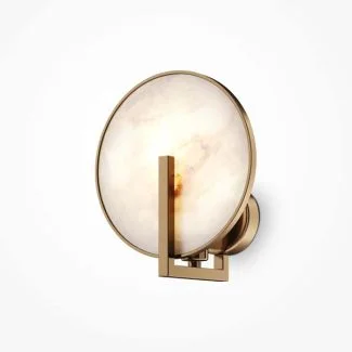MAYTONI MOD099WL-01G2 Marmo lampa ścienna złoty