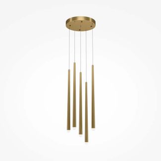MAYTONI MOD132PL-L36BSK2 Cascade lampa wisząca mosiądz