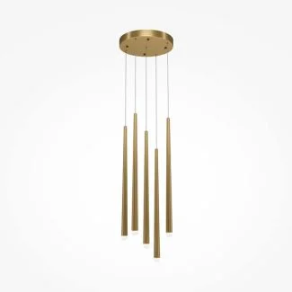 MAYTONI MOD132PL-L36BSK2 Cascade lampa wisząca mosiądz