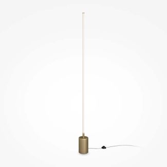 MAYTONI MOD147FL-L20BSK1 Flow lampa podłogowa mosiądz