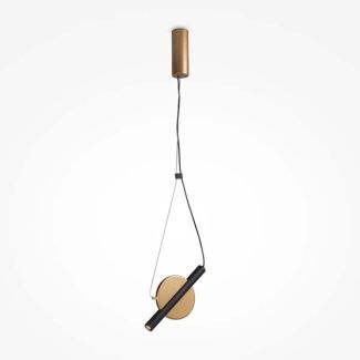 MAYTONI MOD150PL-L5BS3K Enigma lampa wisząca mosiądz