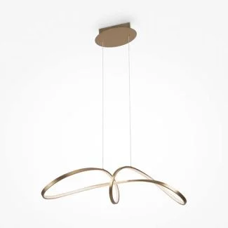 MAYTONI MOD156PL-L52G4K Curve lampa wisząca złoty