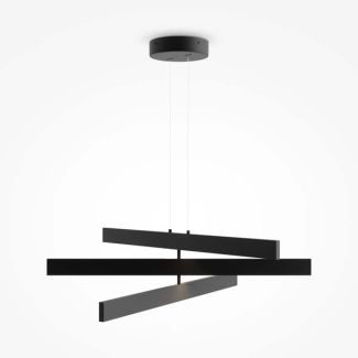 MAYTONI MOD163PL-L38B4K1 Origami lampa wisząca czarny