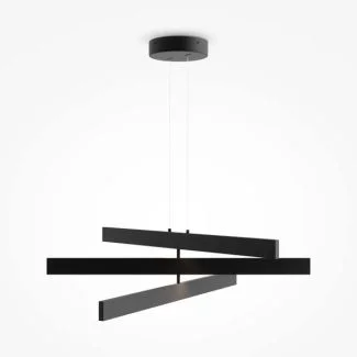 MAYTONI MOD163PL-L38B4K1 Origami lampa wisząca czarny