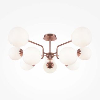 MAYTONI MOD221PL-10G Erich lampa wisząca złoty