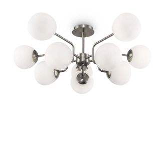 MAYTONI MOD221PL-10N Erich lampa wisząca nikiel