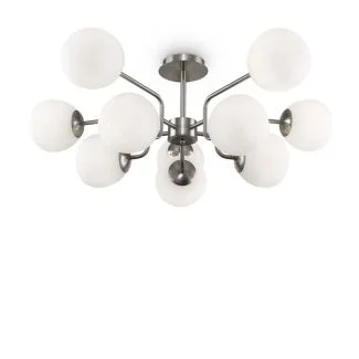 MAYTONI MOD221PL-10N Erich lampa wisząca nikiel