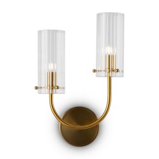 MAYTONI Arco MOD223WL-02BS1 Lampa ścienna - kolor Mosiądz