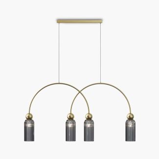 MAYTONI MOD302PL-04GR Antic lampa wisząca