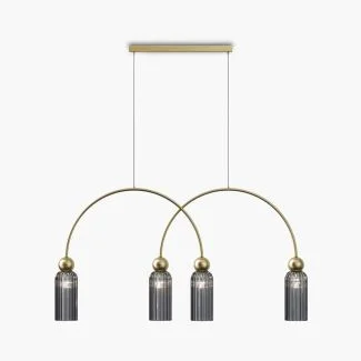 MAYTONI MOD302PL-04GR Antic lampa wisząca