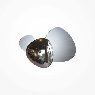MAYTONI MOD314WL-L8N3K Jack-stone lampa ścienna nikiel