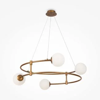 MAYTONI MOD317PL-04G Balance lampa wisząca złoty