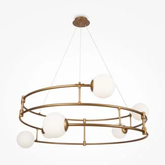 MAYTONI MOD317PL-06G Balance lampa wisząca złoty