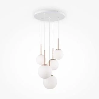 MAYTONI MOD321PL-05G Basic form lampa wisząca złoty