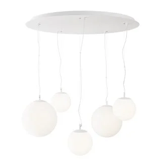 MAYTONI MOD321PL-05W1 Basic form lampa wisząca biały