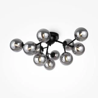 MAYTONI MOD545CL-12B Dallas lampa sufitowa czarny