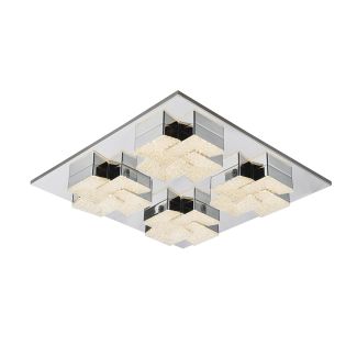 ITALUX MX15083-4B-56W Clarise plafon Chrom,srebrny 3000K