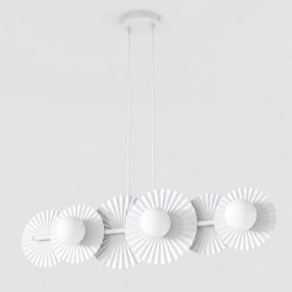 EMIBIG 1727/6 UMBRA 6 WHITE Lampa wisząca
