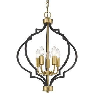 COSMOLIGHT Lampa wisząca NASHVILLE P05179BK