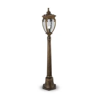 MAYTONI Fleur O414FL-01GB1 Lampa zewnętrzna słupek - kolor Czarny,Złoty