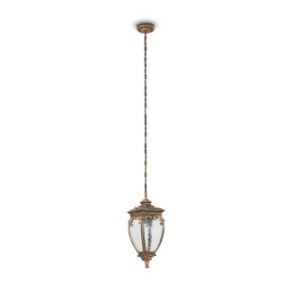 MAYTONI Fleur O414PL-01GB Lampa wisząca zewnętrzna- kolor Czarny,Złoty