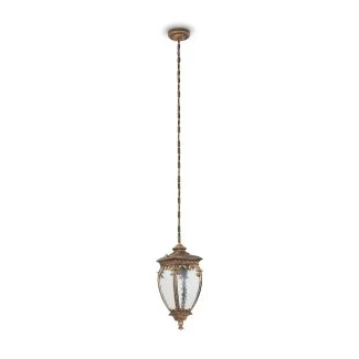 MAYTONI Fleur O414PL-01GB Lampa wisząca zewnętrzna- kolor Czarny,Złoty