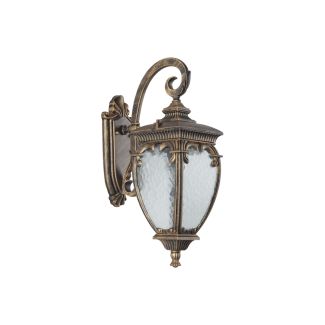 MAYTONI Fleur O414WL-01GB Lampa ścienna zewnętrzna- kolor Czarny,Złoty