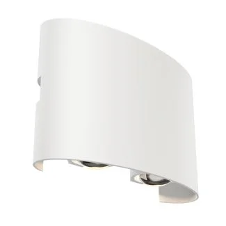 MAYTONI Strato O417WL-L4W3K Lampa ścienna zewnętrzna - kolor Biały