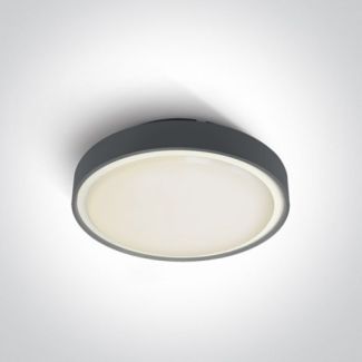 ONE LIGHT 67280AN/AN/W Poka 2 plafon antracyt LED 3000K 24W IP65