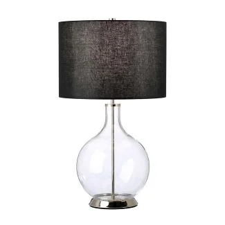 ELSTEAD ORB-CLEAR-PN-BLK Lampa stołowa Orb - 1 PŁ