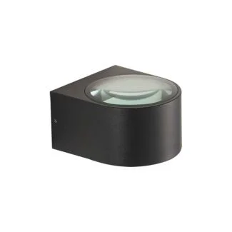 ITALUX OWL-8081-3K Pesaro 3K lampa zewnętrzna ścienna czarny