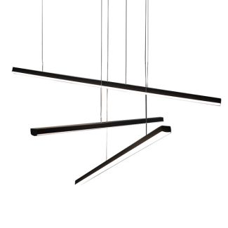 Maxlight Trio P0311D Lampa Wisząca Ściemnialna Czarna