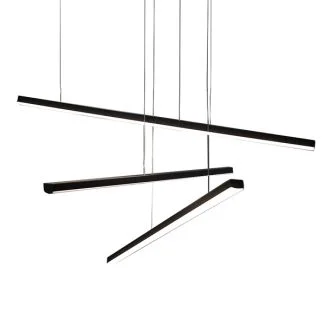 Maxlight Trio P0311D Lampa Wisząca Ściemnialna Czarna
