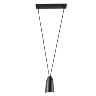 Maxlight Sistema P0400 Lampa Wisząca Czarna