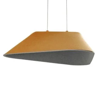 MAXLIGHT P0569 LAMPA WISZACA CARBON EARTH YELLOW&GREY